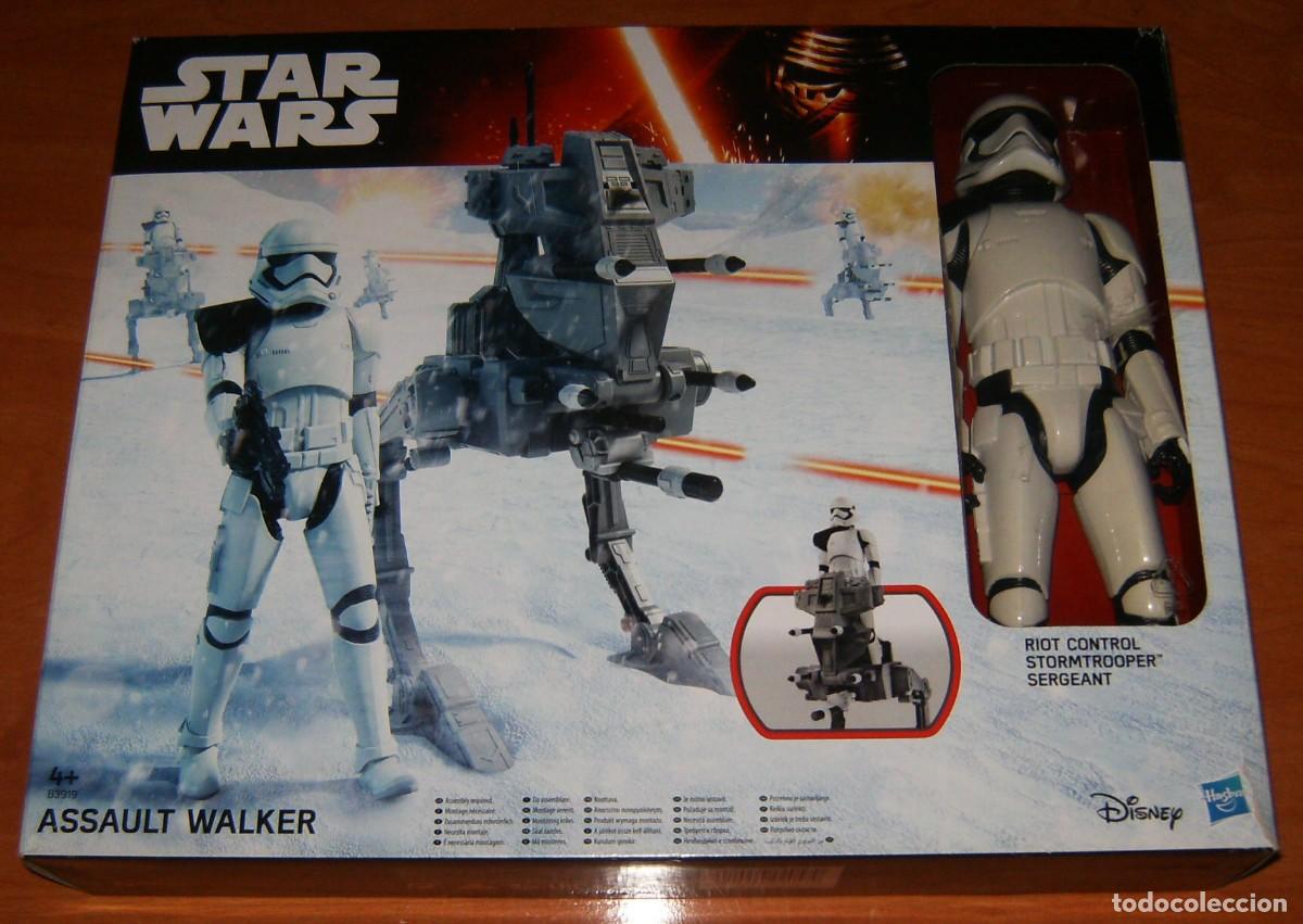 Figuras y mu&ntilde;ecos Star Wars: Star Wars Assault Walker . Veh&iacute;culo y Stormtrooper Action Figure . Hasbro . Disney