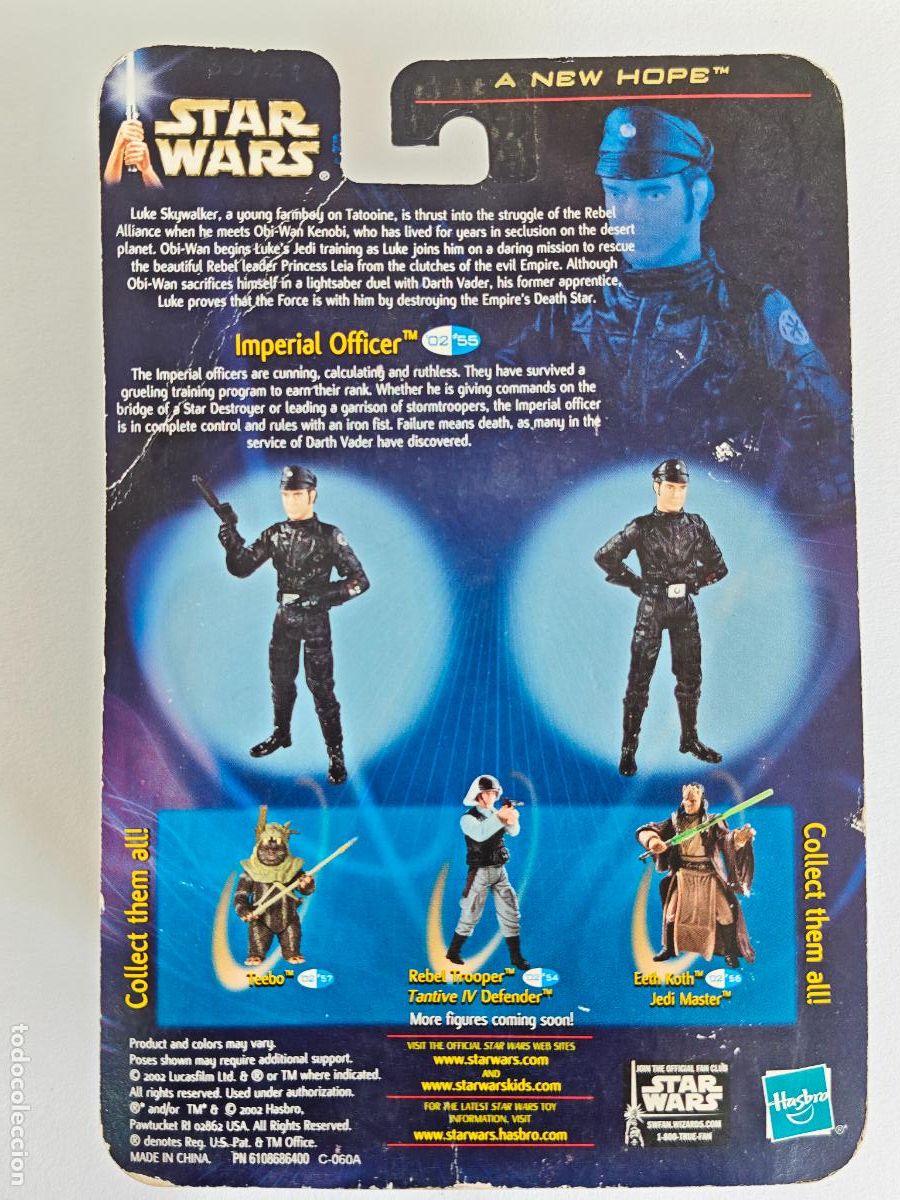 Figuras y mu&ntilde;ecos Star Wars: Imperial Officer Star Wars 2002 - Foto 2