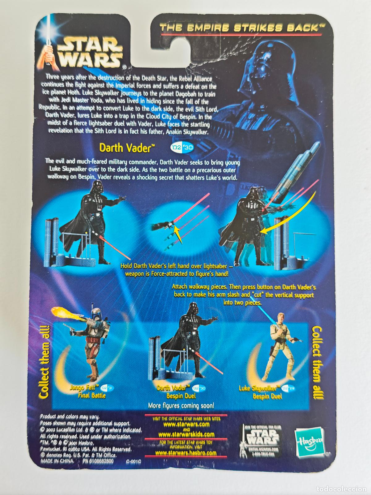 Figuras y mu&ntilde;ecos Star Wars: Darth Vader Bespin Duel - Foto 2