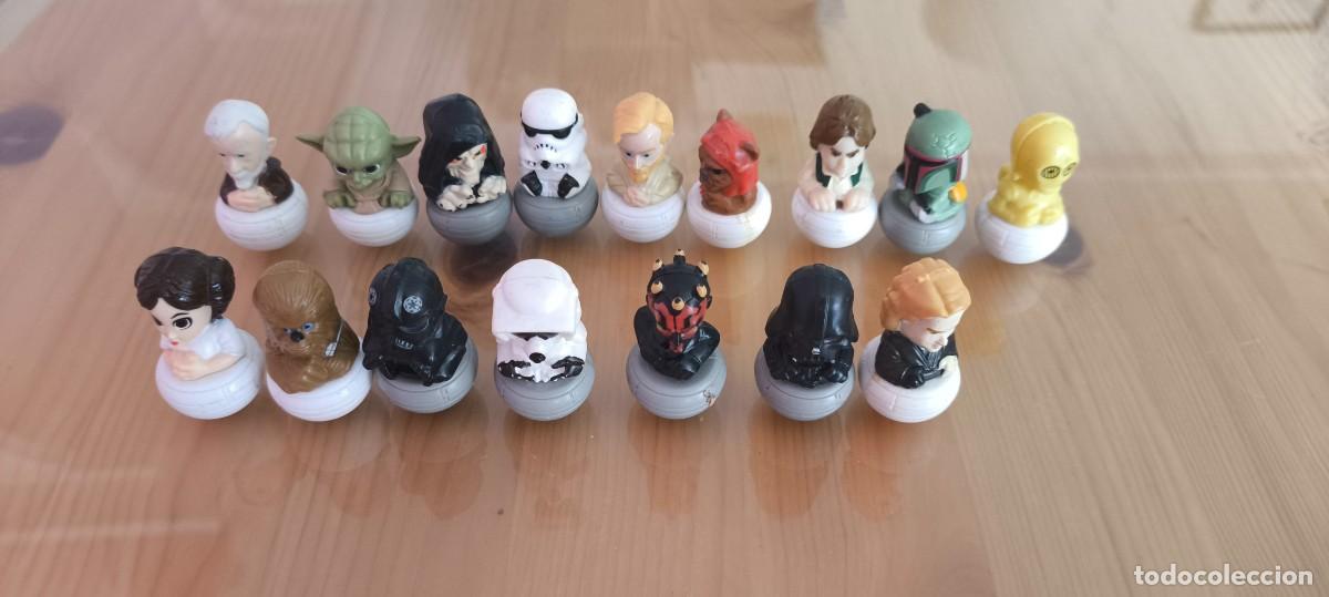 Figuras y mu&ntilde;ecos Star Wars: FIGURAS STAR WARS ROLLINZ LOTE DE 16
