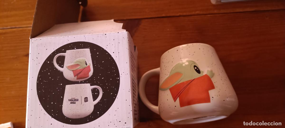 Figuras y mu&ntilde;ecos Star Wars: TAZA STAR WARS - THE MANDALORIAN AND GROGU - BURGER KING