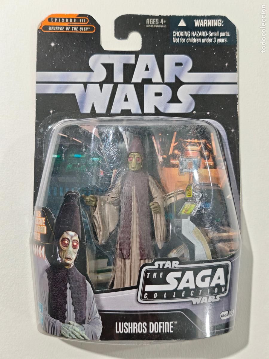 Figuras y mu&ntilde;ecos Star Wars: Lushros Dofine Star Wars Saga Collection Revenge Sith 2006 Sellada