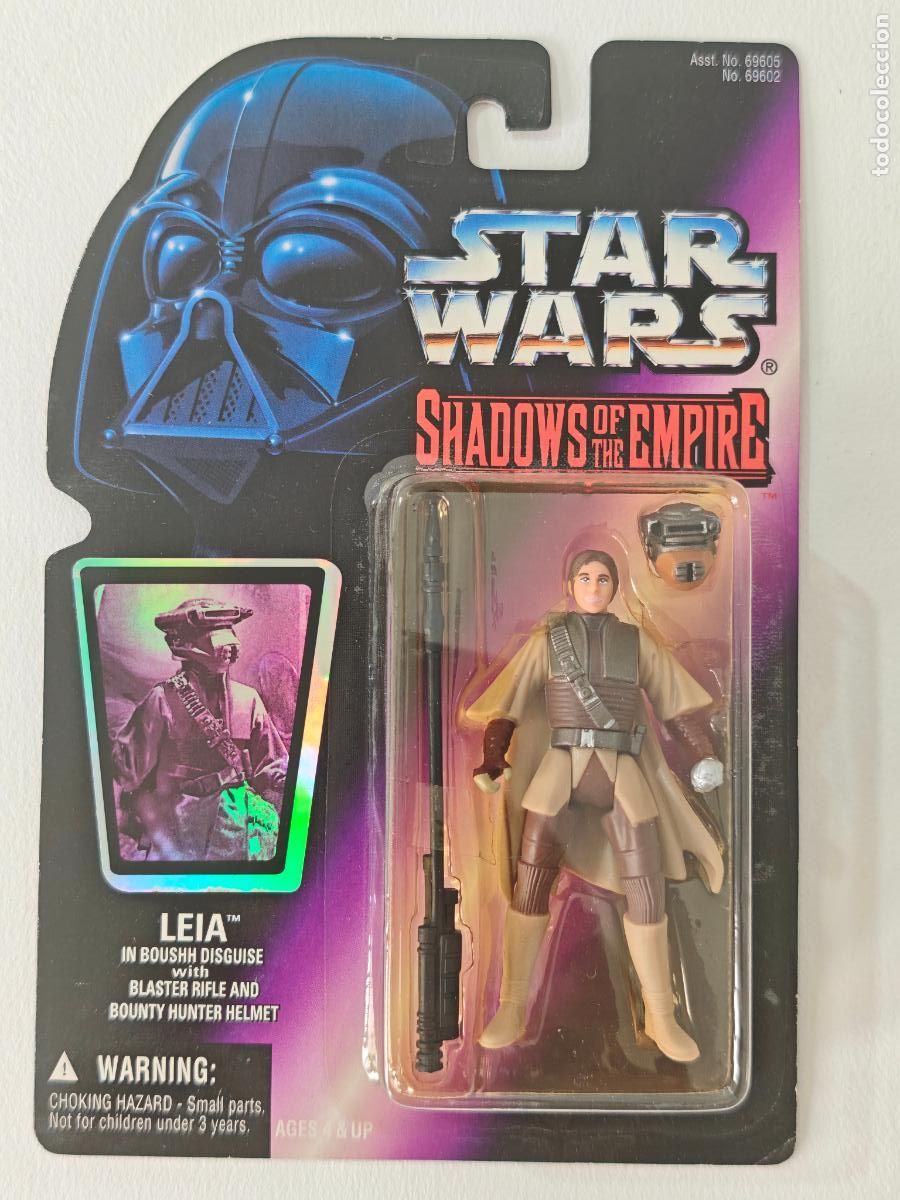 Figuras y mu&ntilde;ecos Star Wars: Star Wars Shadows of the Empire Leia Boushh Disguise Kenner sellado