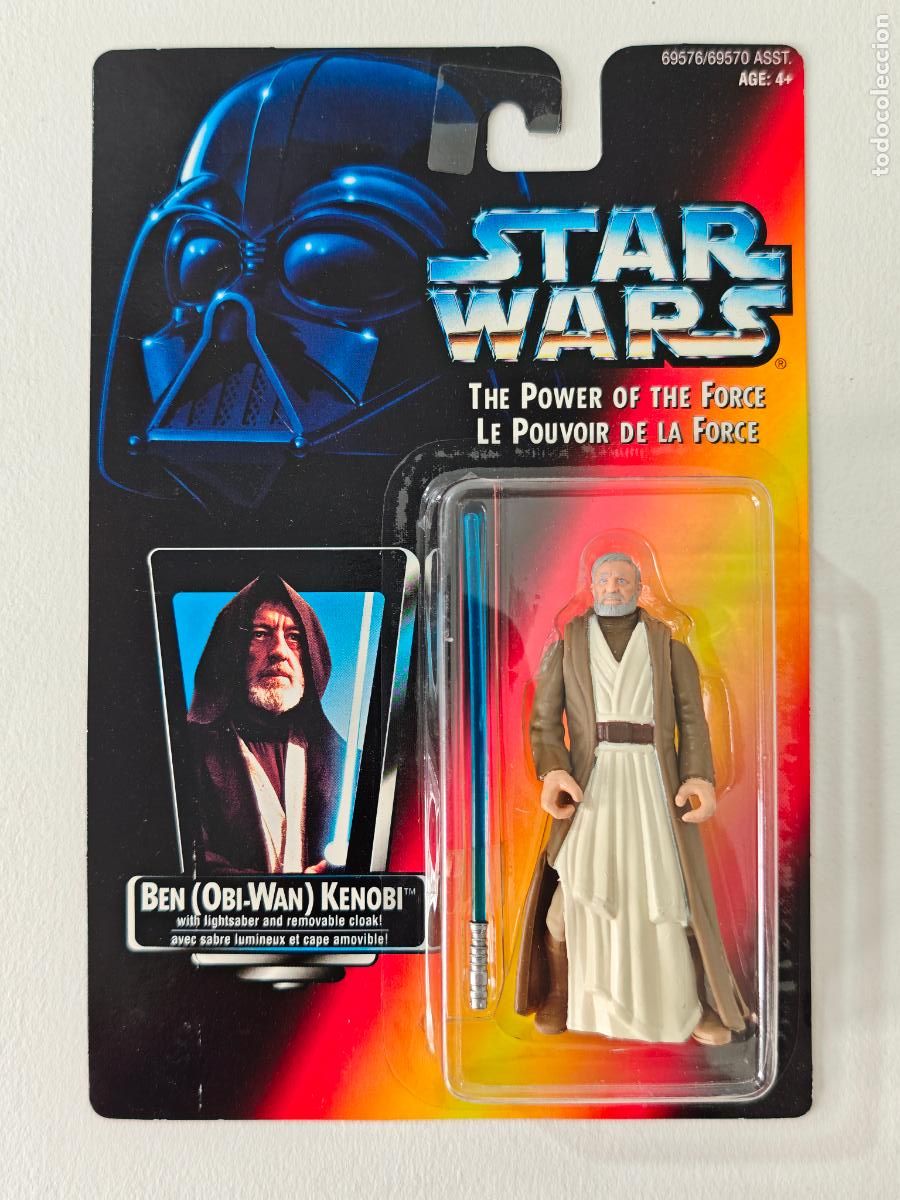 Figuras y mu&ntilde;ecos Star Wars: Star Wars POTF Ben Obi-Wan Kenobi Kenner 1995 figura vintage sellada
