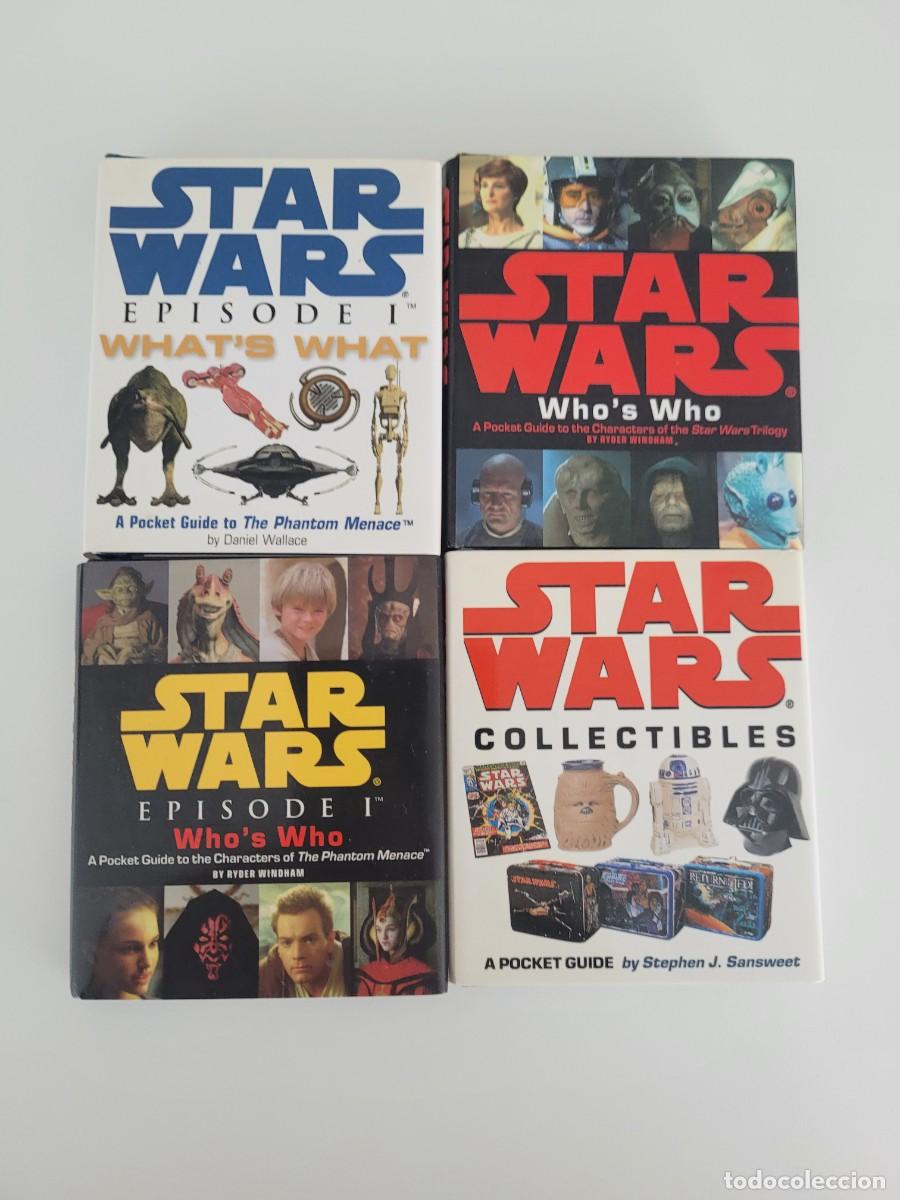 Figuras y mu&ntilde;ecos Star Wars: Vintage Star Wars Pocket Guide Mini Book Collection (1999) &ndash; Set of 4 Running Press Mini Books