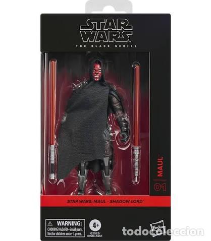 Figuras y mu&ntilde;ecos Star Wars: Maul 15 cms - Maul Shadow Lord - Black Series - Star Wars - Hasbro