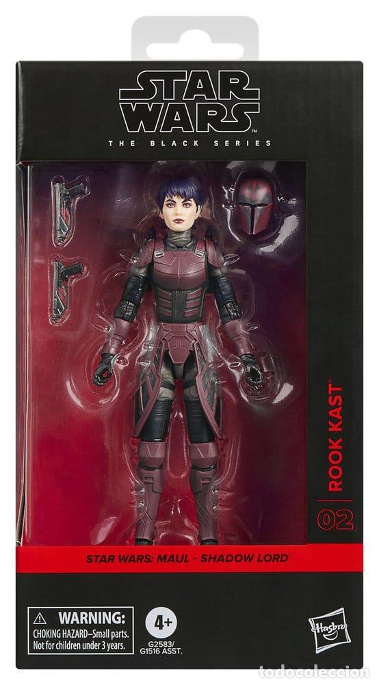 Figuras y mu&ntilde;ecos Star Wars: Rook Kast 15 cms - Maul Shadow Lord - Black Series - Star Wars - Hasbro