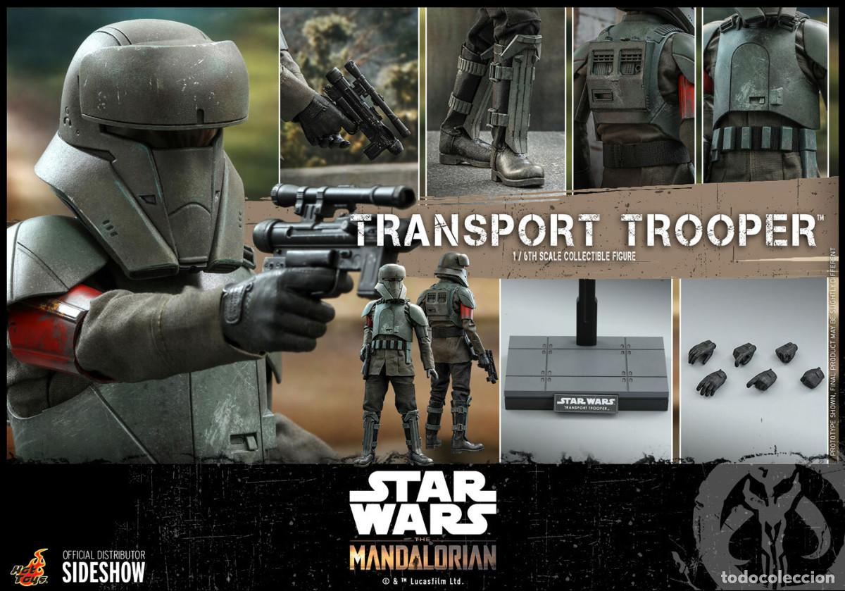 Figuras y mu&ntilde;ecos Star Wars: Hot Toys. Figura Transport Trooper de escala 1/6. Nuevo en Caja