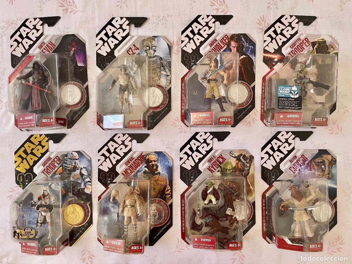 Figuras y mu&ntilde;ecos Star Wars: Star Wars Blisters 30th Anniversary Collection. Por lote o por unidad.