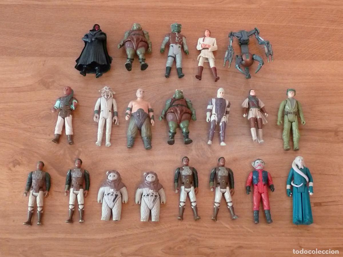 Figuras y mu&ntilde;ecos Star Wars: Lote de Figuras Vintage de Star Wars, Originales 1980 - 1990 Kenner y Hasbro.