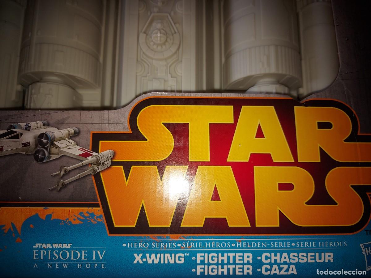 Figuras y mu&ntilde;ecos Star Wars: STAR WARS EPISODIO IV , CAZA, FIGHTER, Incluye figura R2 D2. / nave de 73cm
