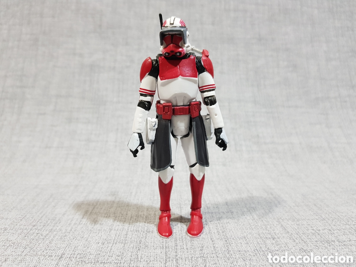 Figuras y mu&ntilde;ecos Star Wars: 2014 HASBRO STAR WARS THE CLONE WARS FIGURA COMANDANTE CLON THORN