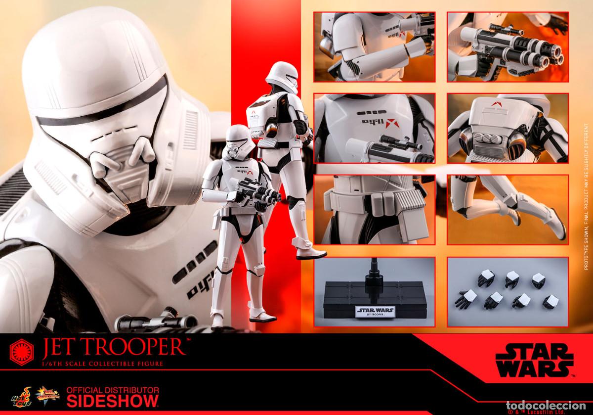 Figuren von Star Wars: HOT TOYS. Star Wars Jet Trooper. En su caja. Perfecto estado.