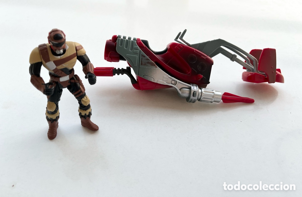 Figuras y mu&ntilde;ecos Star Wars: STAR WARS SHADOWS OF THE EMPIRE SWOOP BIKE + SWOOP TROOPER KENNER 1996 COMPLETO