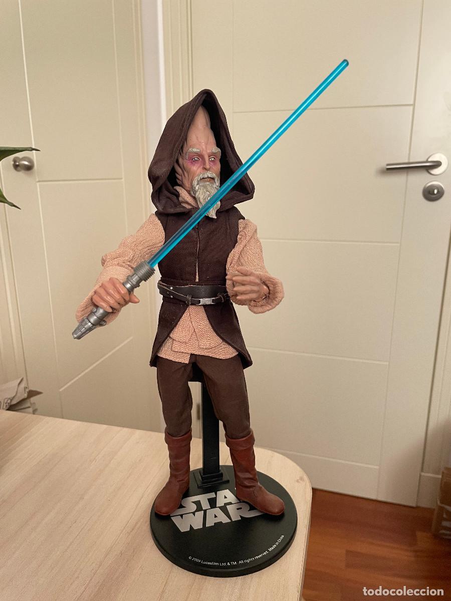 Figuras y mu&ntilde;ecos Star Wars: Sideshow. Maestro Jedi Ki-Adi-Mundi, escala 1/6.