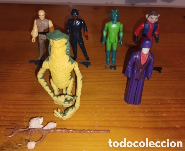 Figuras y mu&ntilde;ecos Star Wars: Lote 6 Figuras Star Wars Kenner 1977 a 1985 vintage impecables Leer descripci&oacute;n