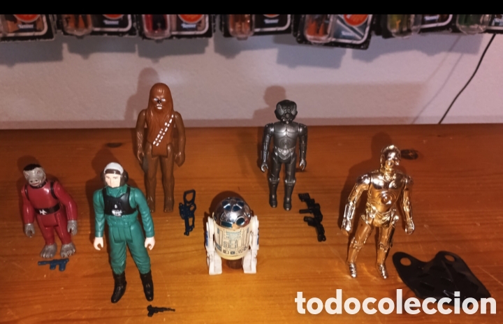 Figuras y mu&ntilde;ecos Star Wars: 6 Figuras Star Wars Kenner 1977 a 1985 vintage impecables Leer descripci&oacute;n lote 2