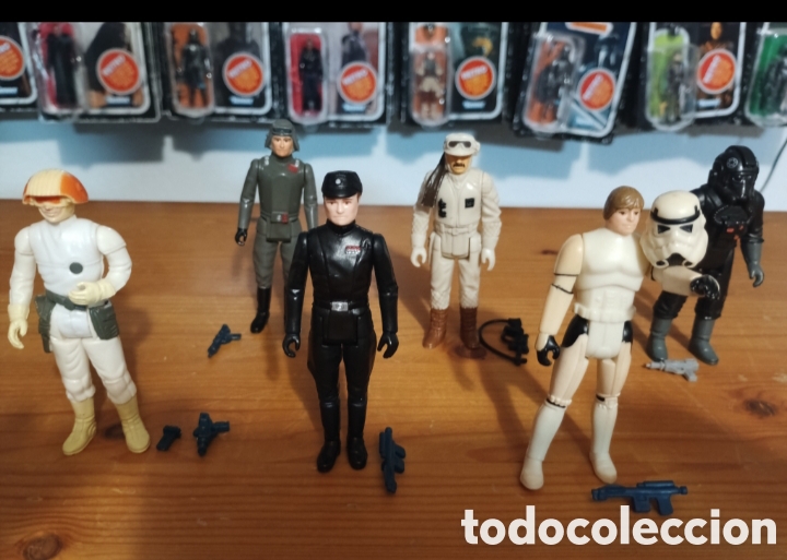 Figuras y mu&ntilde;ecos Star Wars: 6 Figuras Star Wars Kenner 1977 a 1985 vintage impecables Leer descripci&oacute;n Lote 4