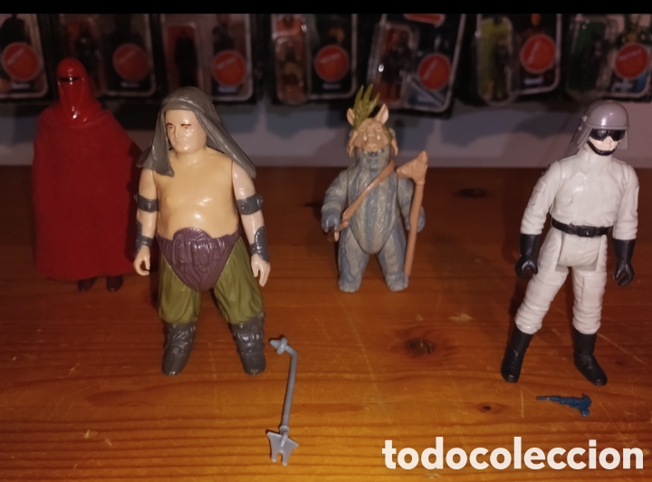 Figuras y mu&ntilde;ecos Star Wars: 4 Figuras MADE IN TAIWAN Star Wars Kenner 1977 a 1985 vintage impecables Leer descripci&oacute;n Lote 7