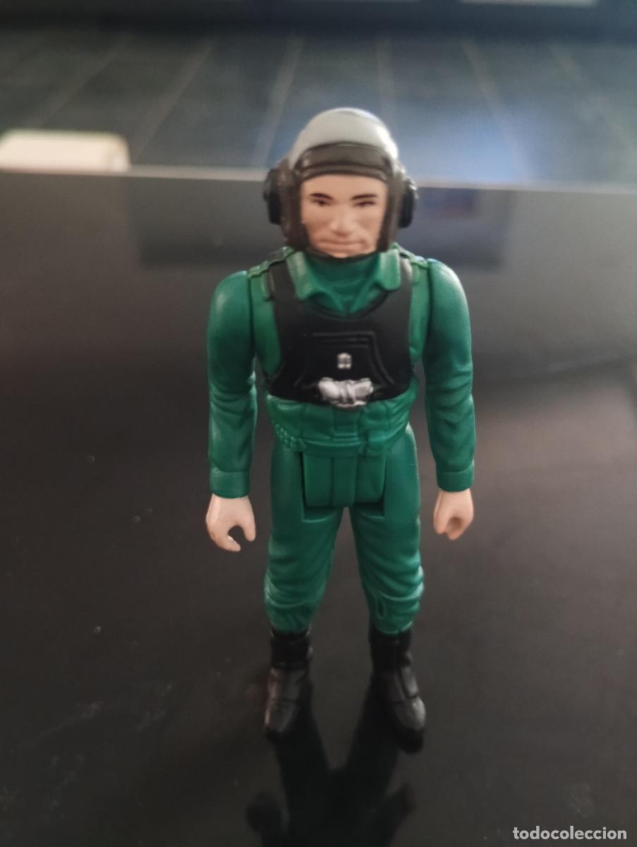 Figuras y mu&ntilde;ecos Star Wars: A-WING PILOT (last 17) LFL 1984 No CCo Pintura perfecta Arma flota realista Kenner Star wars Vintage