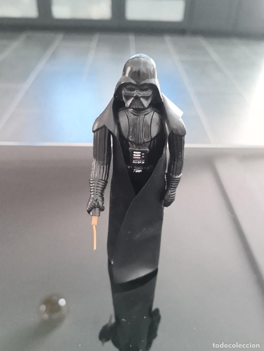 Figuras y mu&ntilde;ecos Star Wars: JOYA DARTH VADER GMFGI 1977 PBP ESPA&Ntilde;A VARIANTE MELTED/INDENTED SCAR (Cicatriz Hundida) KENNER