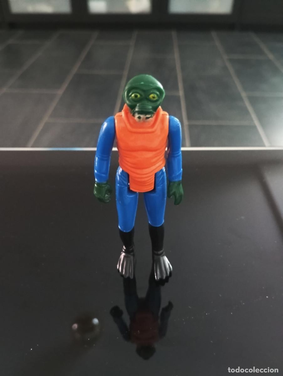 Figuras y mu&ntilde;ecos Star Wars: WALRUS MAN GMFGI 1978 Hong Kong Pintura perfecta Se regala Arma repro Star Wars Kenner Vintage