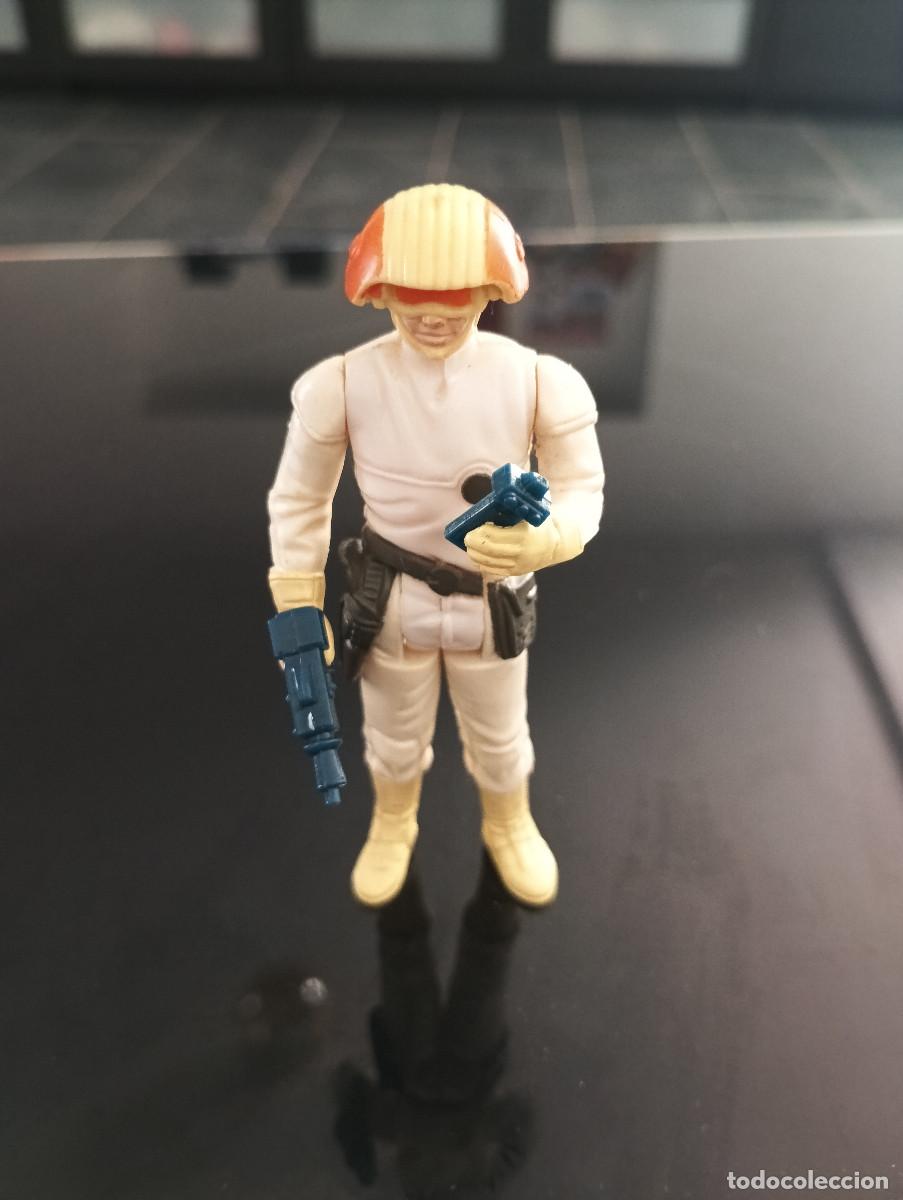 Figuras y mu&ntilde;ecos Star Wars: CLOUD CAR PILOT LFL 1981 Hong Kong Pintura perfecta Regalo Arma y comunicador repro Kenner Star Wars