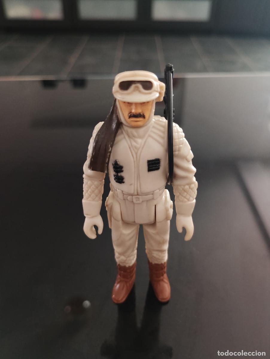 Figuras y mu&ntilde;ecos Star Wars: REBEL COMMANDER HOTH LFL 1980 Hong Kong Pintura perfecta Arma original Kenner Star Wars Vintage