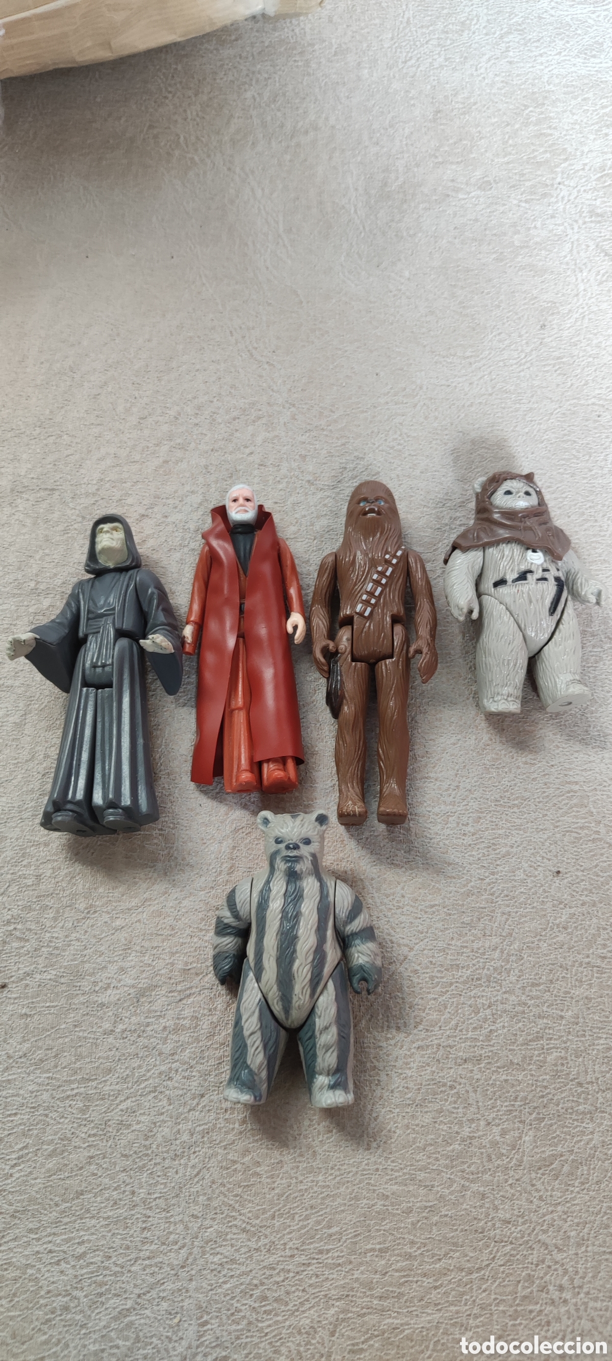 Figuras y mu&ntilde;ecos Star Wars: Lote de 5 figuras de Star Wars. Kenner