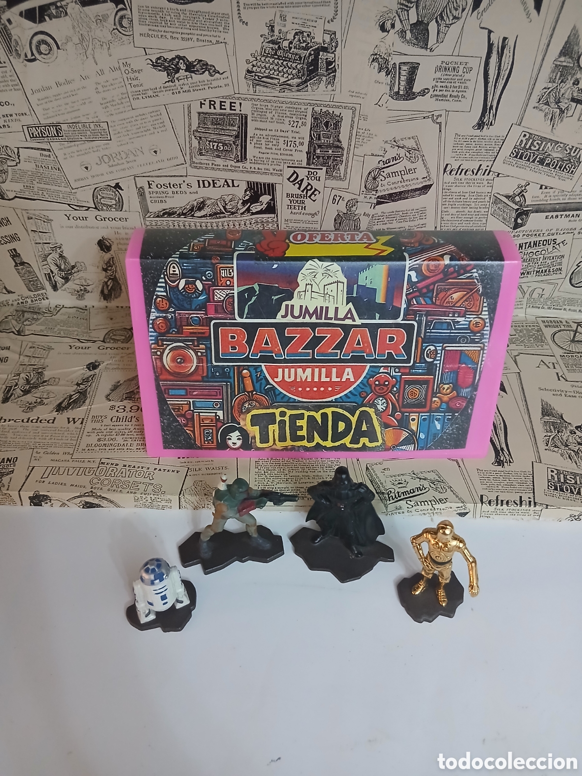 Figuras y mu&ntilde;ecos Star Wars: Figuras metalicas star wars vintage