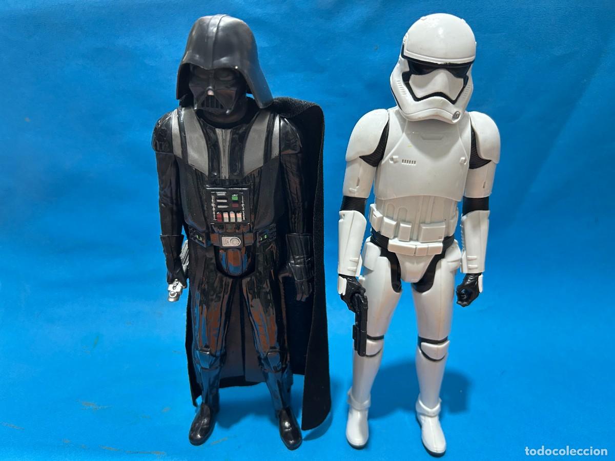 Figuras y mu&ntilde;ecos Star Wars: FIGURAS DARTH VADER Y FIRST ORDEN SOTRMTROOPER - STAR WARS