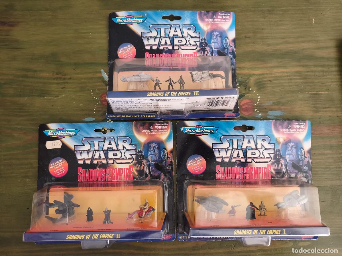 Figuras y mu&ntilde;ecos Star Wars: Star Wars . Shadows of the Empire I,II,III. , Micro Machines. 1996. Goloob 67076