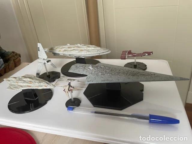 Figurines et Jouets Star Wars: Star Wars. Lote de 6 naves del juego Starship Battles.