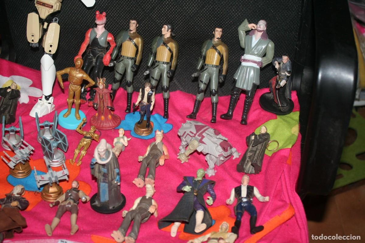 Figuras y mu&ntilde;ecos Star Wars: lote de mu&ntilde;ecos star wars guerra galaxias