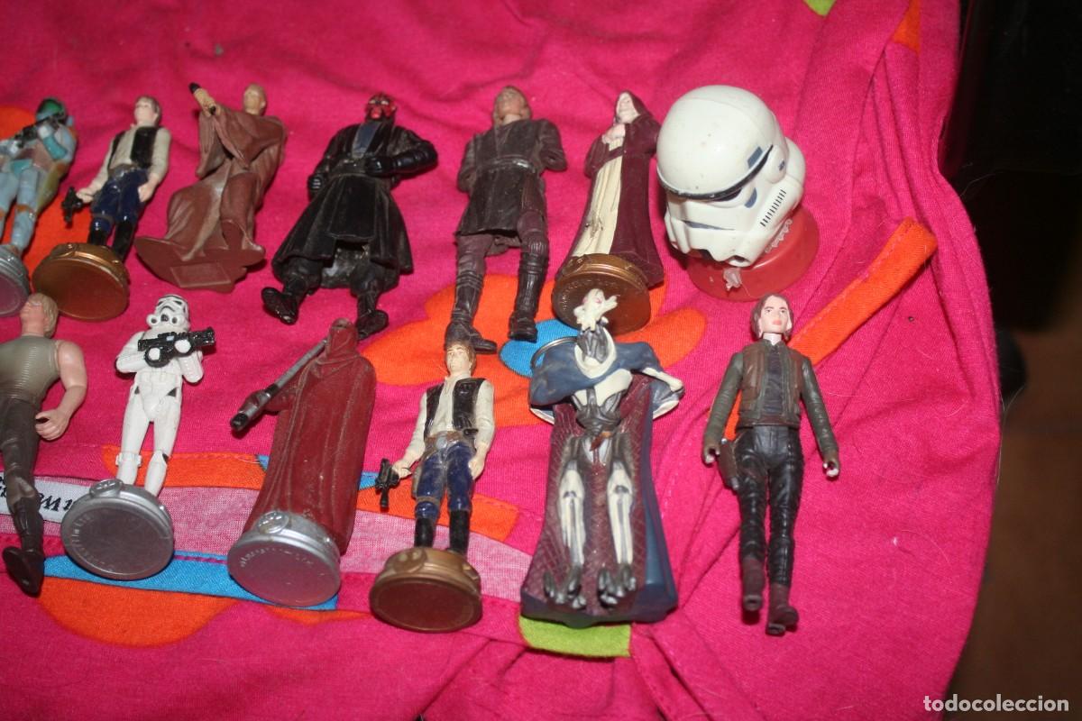 Figuras y mu&ntilde;ecos Star Wars: lote de mu&ntilde;ecos star wars guerra galaxias