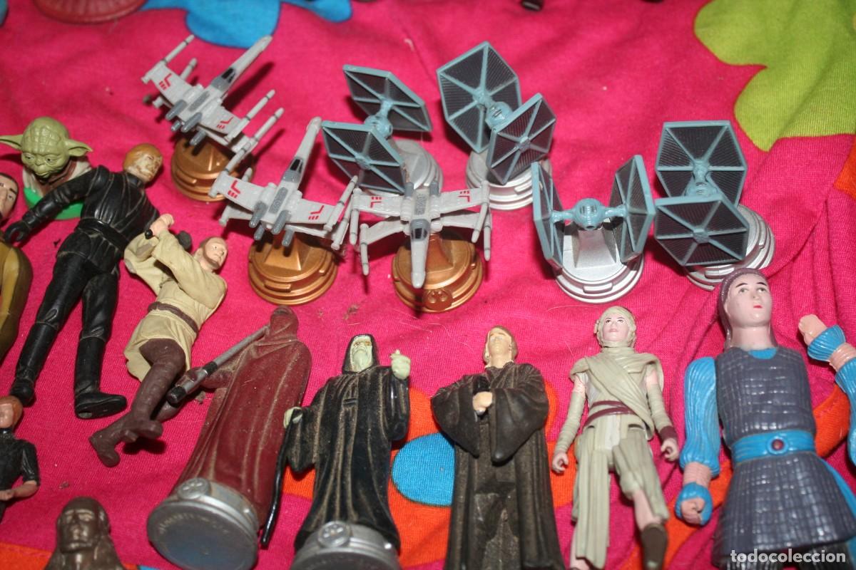 Figuras y mu&ntilde;ecos Star Wars: lote de mu&ntilde;ecos star wars guerra galaxias