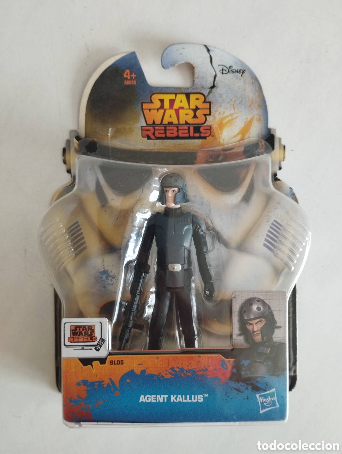 Figuras y mu&ntilde;ecos Star Wars: STAR WARS REBELS AGENT KALLUS BLISTER SIN ABRIR HASBRO