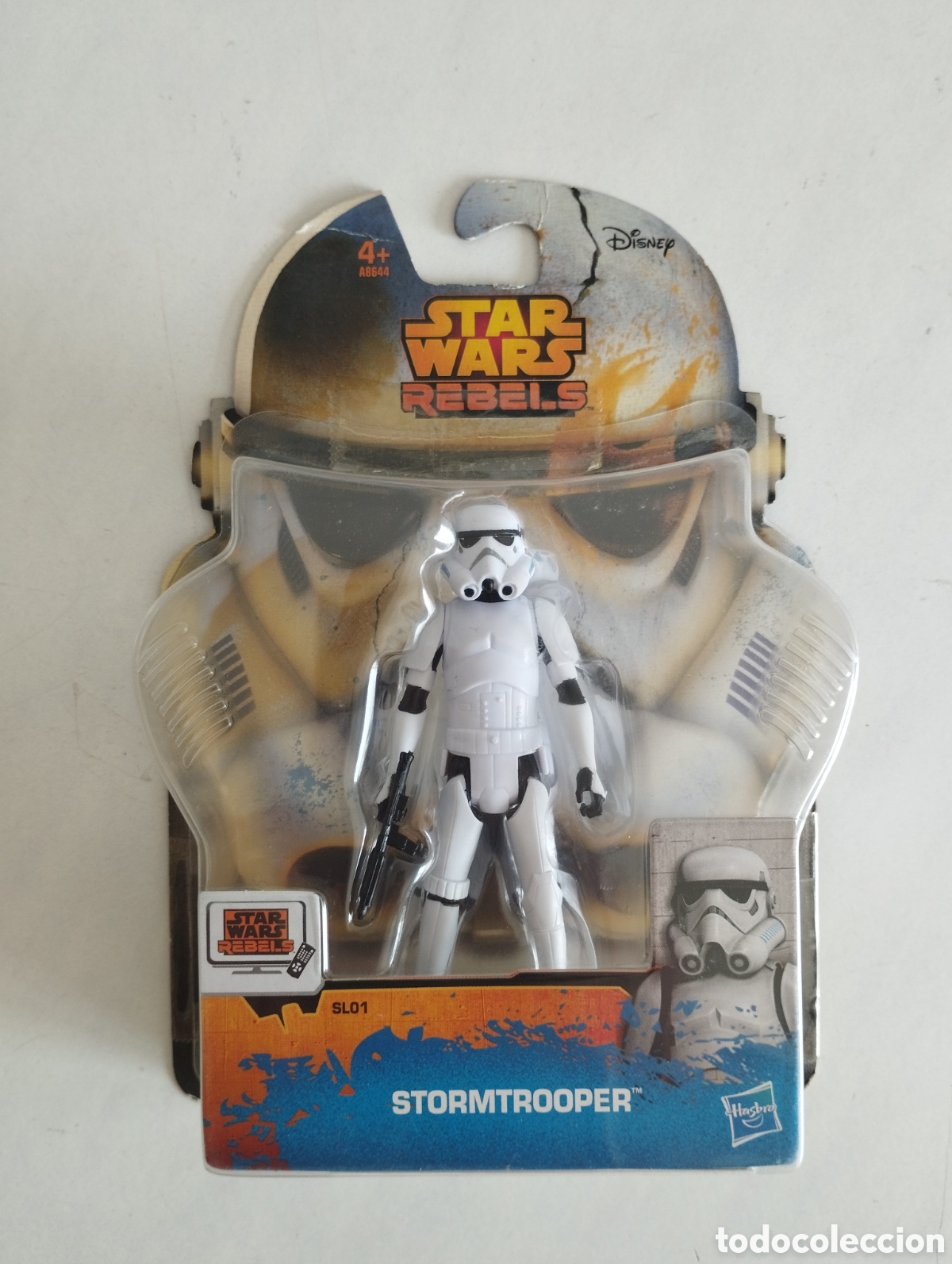 Figuras y mu&ntilde;ecos Star Wars: STAR WARS REBELS STORMTROOPER BLISTER SIN ABRIR HASBRO