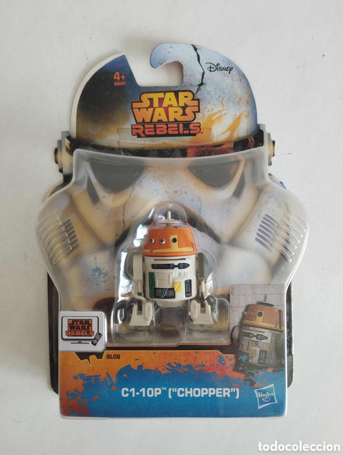 Figuras y mu&ntilde;ecos Star Wars: STAR WARS REBELS C1-10P (CHOPPER) BLISTER SIN ABRIR HASBRO