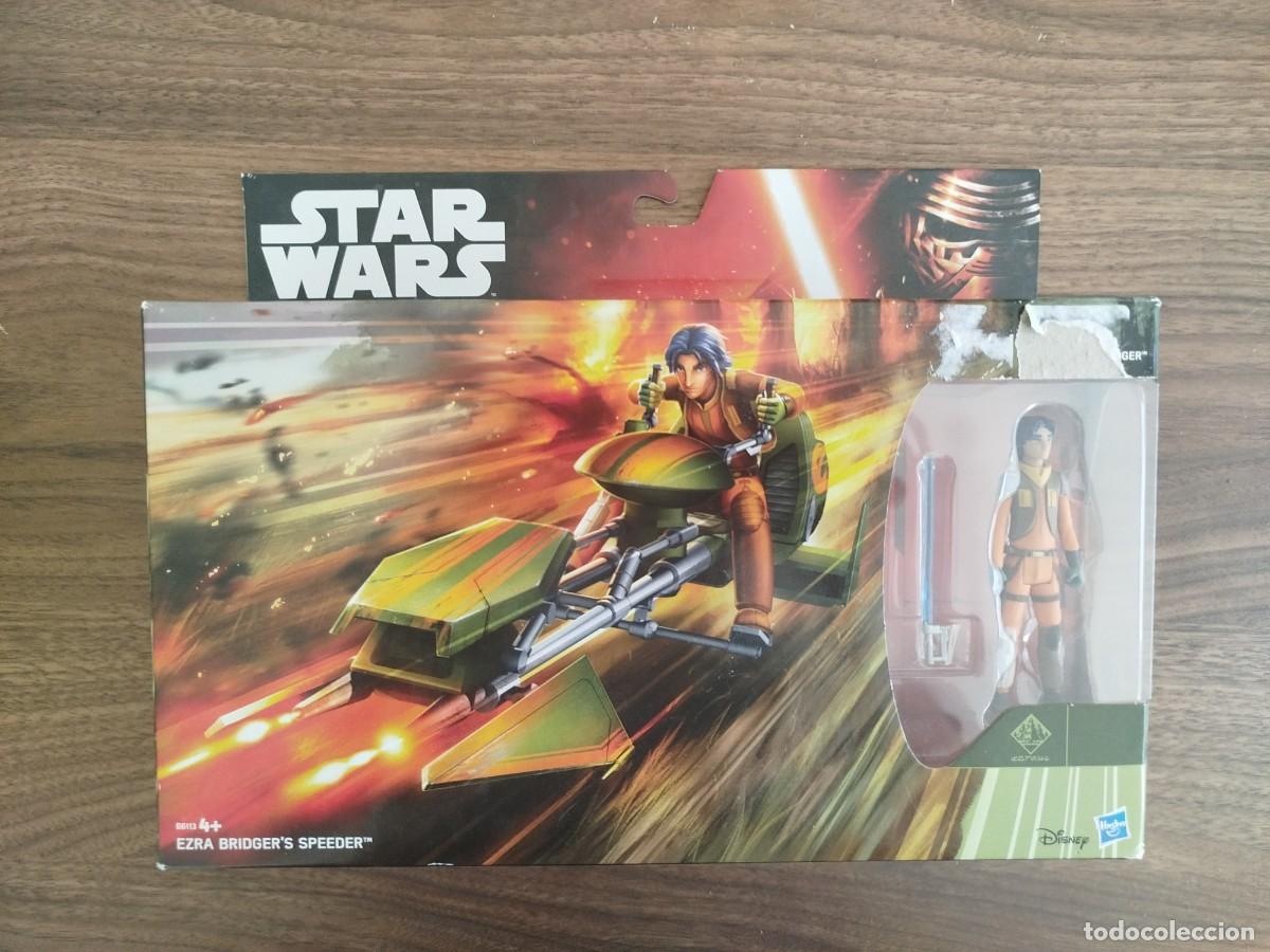 Figuras y mu&ntilde;ecos Star Wars: Ezra Bridger's speeder. Star wars Rebels. Hasbro