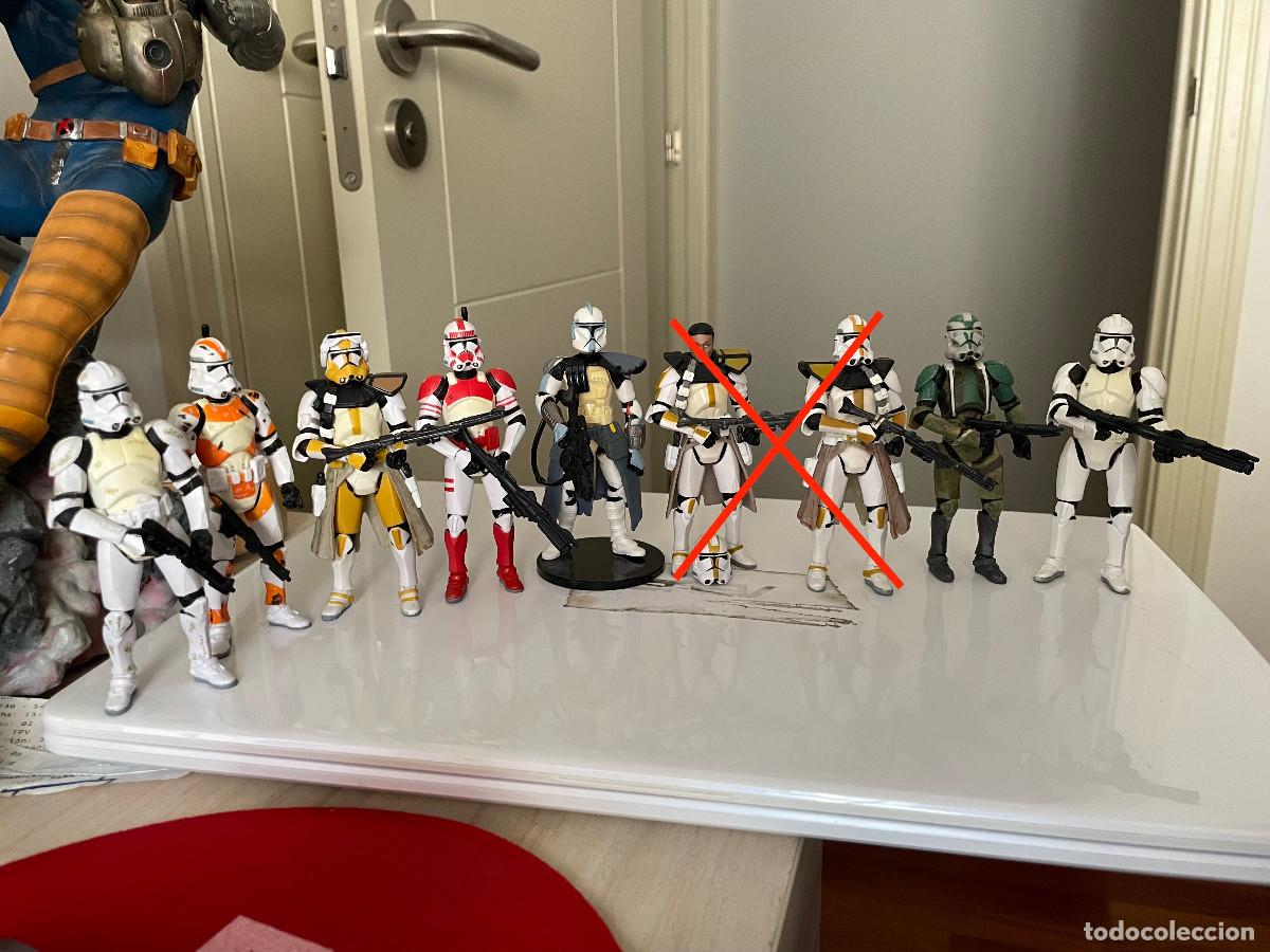 Figuras y mu&ntilde;ecos Star Wars: STAR WARS. 7 unidades de tropas Clon. Desde 13&euro;
