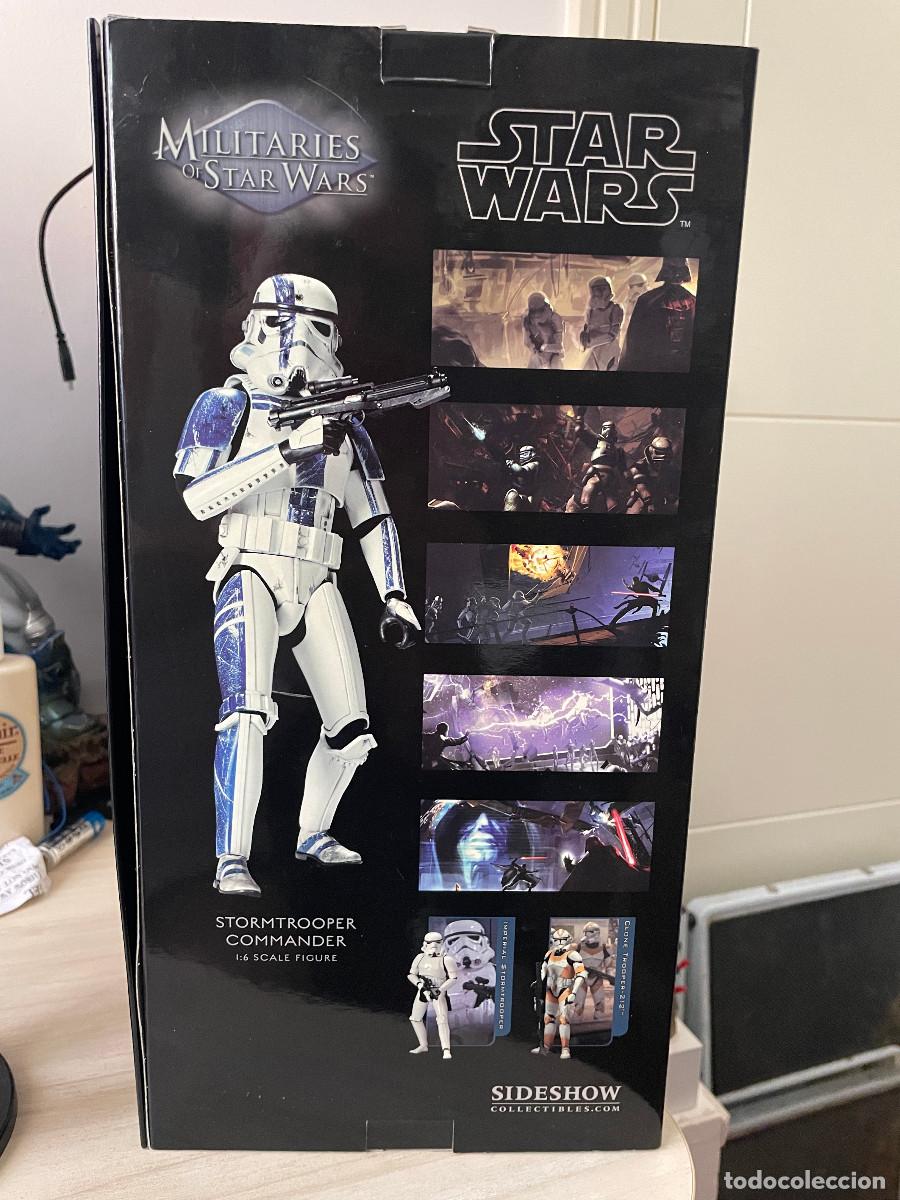 Figuras y mu&ntilde;ecos Star Wars: Star Wars. Sideshow. STORMTROOPER COMMANDER. En caja y completo. - Foto 7