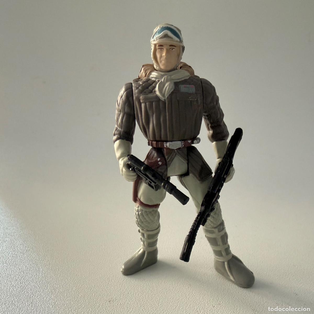 Figuras y mu&ntilde;ecos Star Wars: figura mu&ntilde;eco han solo hoth gear star wars power of the force kenner 1995 nieve