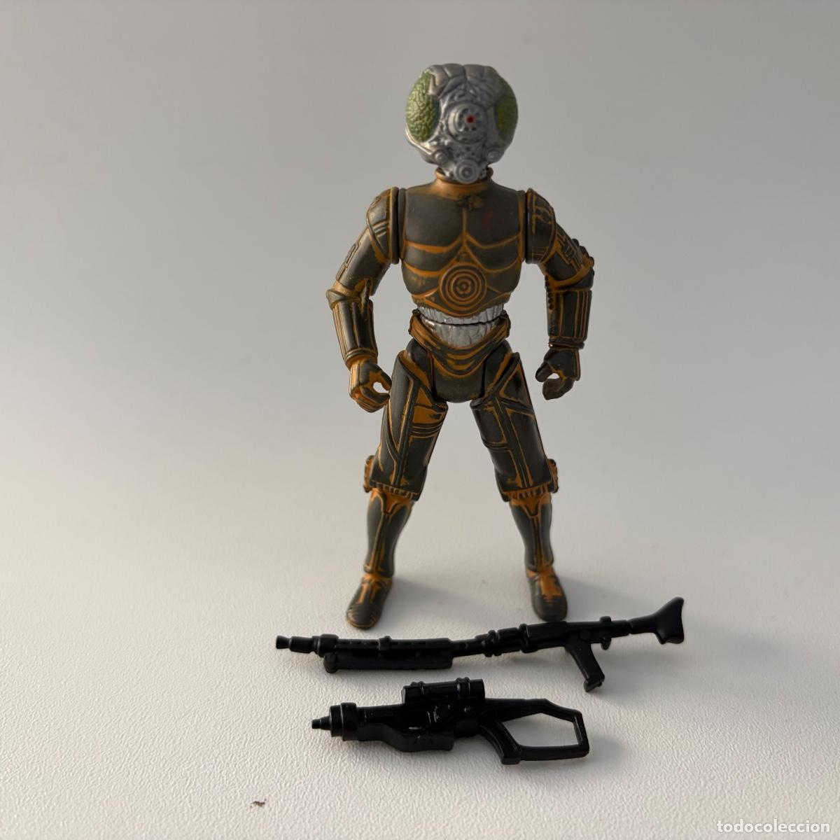 Figuras y mu&ntilde;ecos Star Wars: figura mu&ntilde;eco 4-lom star wars power of the force kenner 1997 bounty hunter
