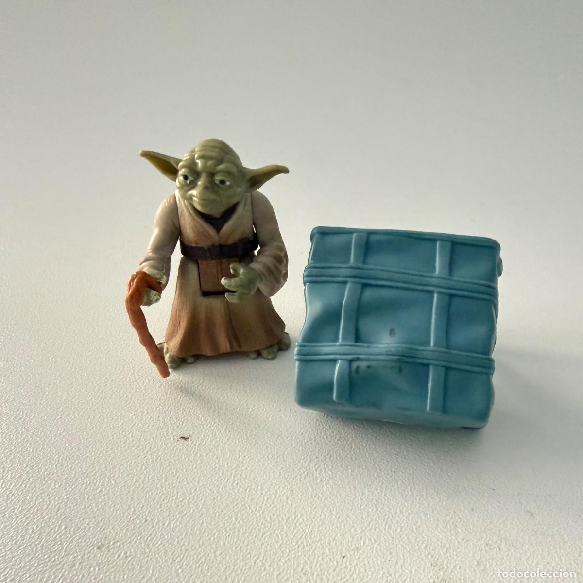 Figuras y mu&ntilde;ecos Star Wars: figura mu&ntilde;eco yoda star wars power of the force kenner 1995 jedi trainer mochila