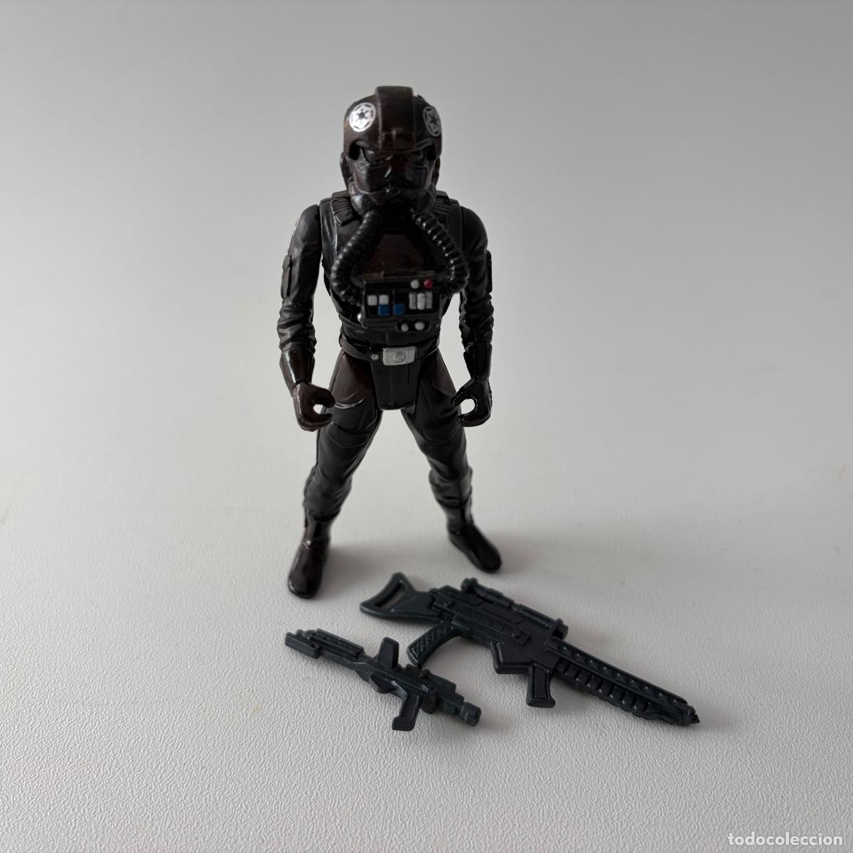 Figuras y mu&ntilde;ecos Star Wars: figura mu&ntilde;eco tie fighter pilot star wars power of the force kenner 1995 imperial