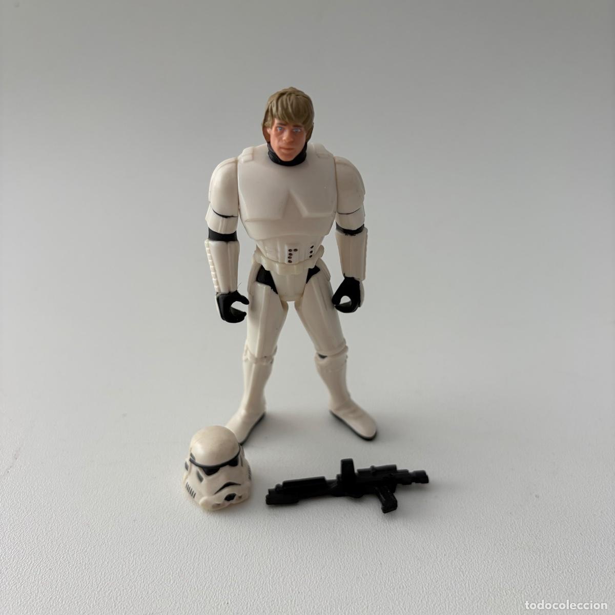 Figuras y mu&ntilde;ecos Star Wars: figura mu&ntilde;eco luke skywalker stormtrooper disguise star wars power of the force kenner 1996
