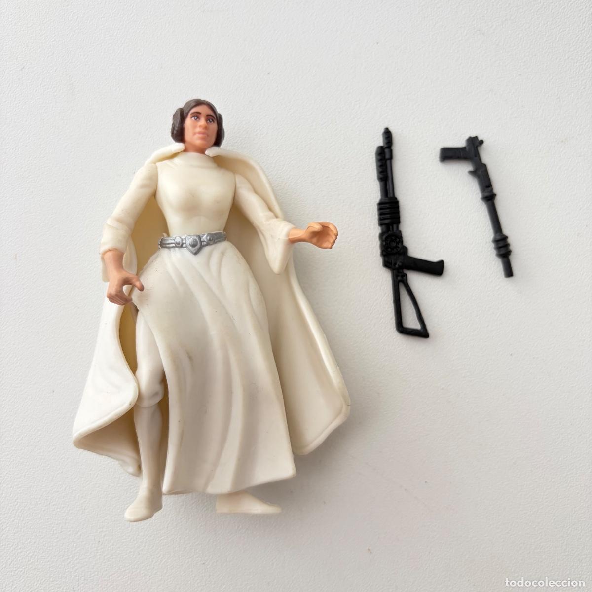 Figuras y mu&ntilde;ecos Star Wars: figura mu&ntilde;eco princesa leia organa star wars power of the force kenner 1995