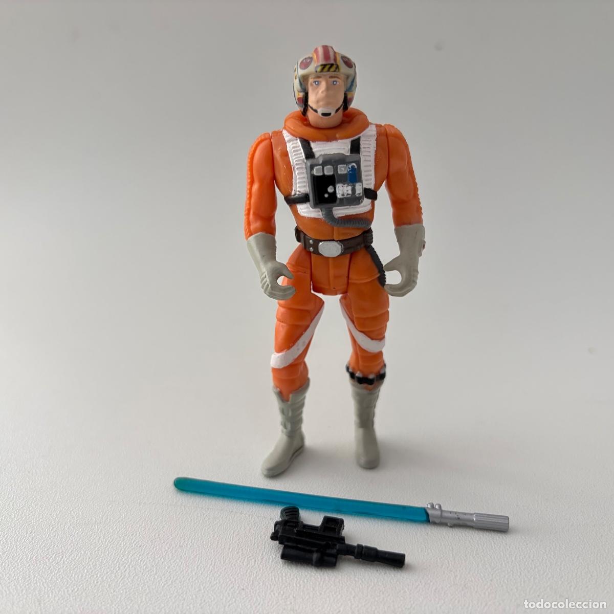 Figuras y mu&ntilde;ecos Star Wars: figura mu&ntilde;eco luke skywalker x-wing pilot star wars power of the force kenner 1995