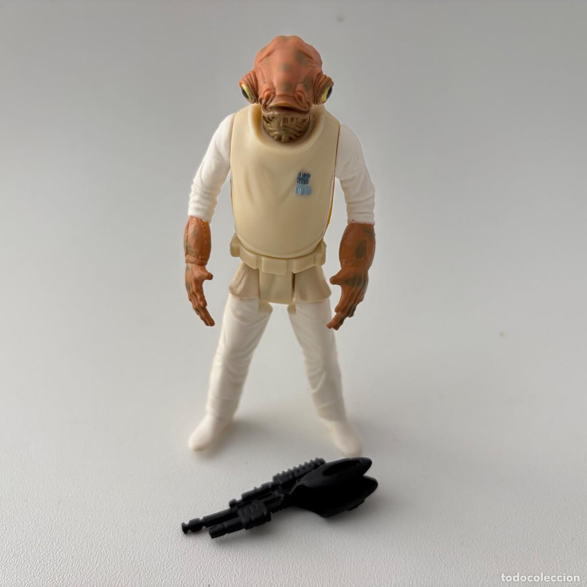 Figuras y mu&ntilde;ecos Star Wars: figura mu&ntilde;eco almirante ackbar star wars power of the force kenner 1997 rebelde
